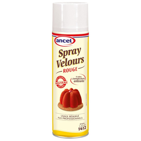 Spray velours rouge 500 mL