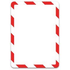 Magneto A4 pockets red and white (2pcs)