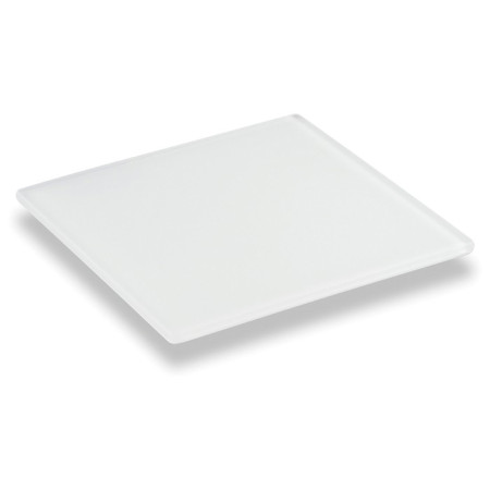 Plateau carré blanc 245 x 245 mm