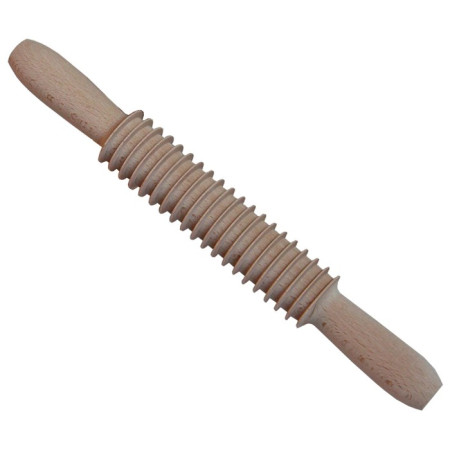Wooden tagliatelle rolling pin 4 mm