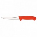Boning knife red straight blade L 160 mm