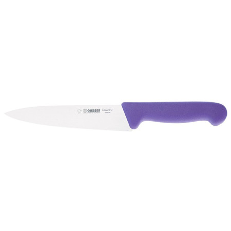 Couteau de cuisine manche violet L 160 mm