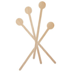 Wood cocktail stirrers (100 pcs)