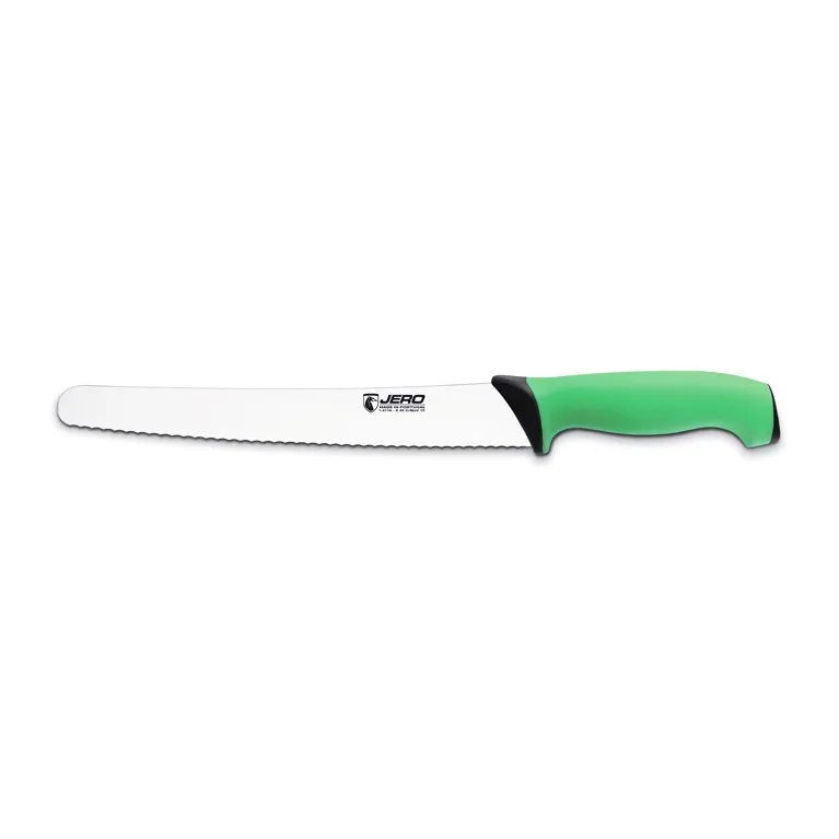Bread knife Ecoline green handle L 250 mm