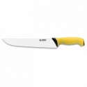 Couteau de boucher Ecoline manche jaune L 260 mm