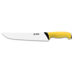 Butcher’s knife Ecoline yellow handle L 260 mm