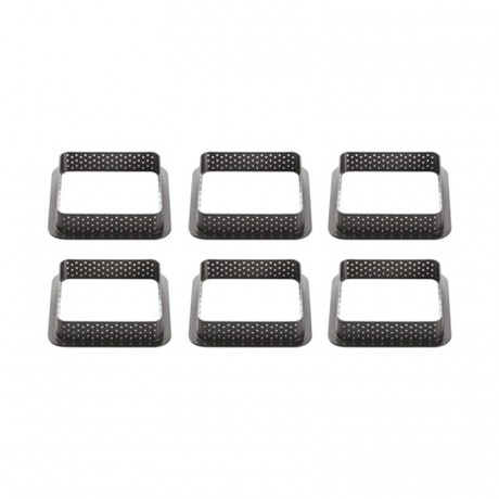 Kit Tarte Ring square 80 x 80 mm (6 squares)