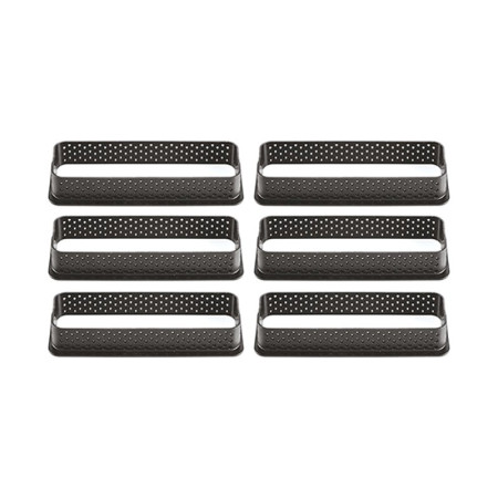 Tarte Ring rectangular 120 x 35 mm (6 rectangles)