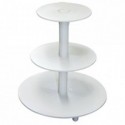 Tiered Cake Stand Plastic 3 tiers