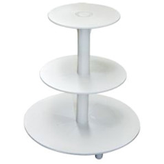 Tiered Cake Stand Plastic 3 tiers