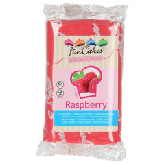 Pâte à sucre goût framboise FunCakes 250 g