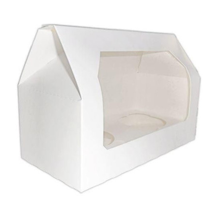 PastKolor cupcake box for 2 cupcake