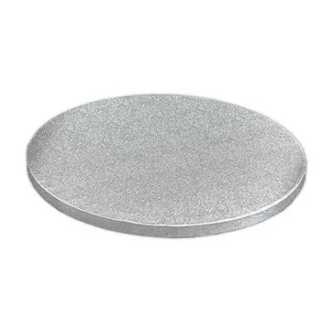 PastKolor cake drum silver round Ø30 cm
