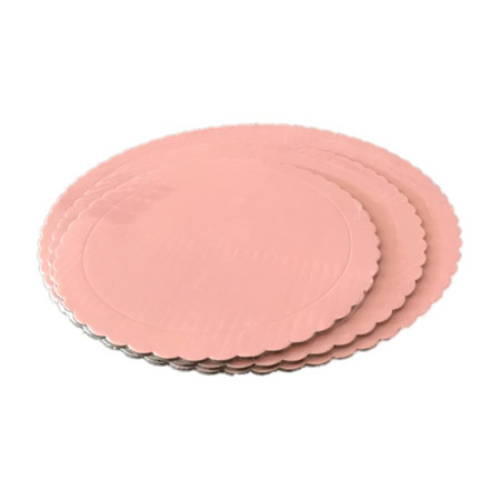 PastKolor cake board baby pink round Ø35 cm