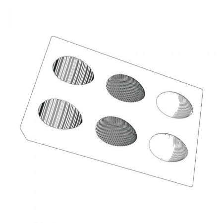 Moule « 3 oeufs » 7 cm