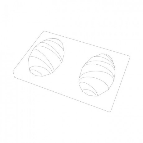 Chocolate mould « Origami eggs » 14 cm