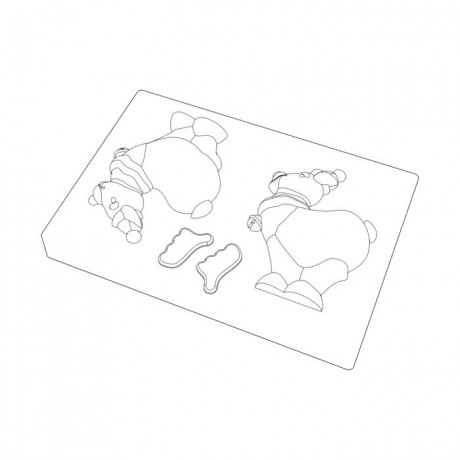 Chocolate mould « Reindeer » 14 cm