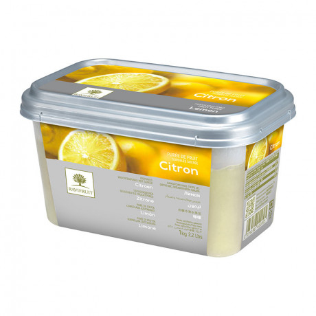 Purée de citron jaune surgelée Ravifruit 1 kg