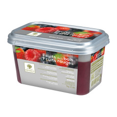 Purée de fruits des bois et fruits rouges surgelée Ravifruit 1 kg