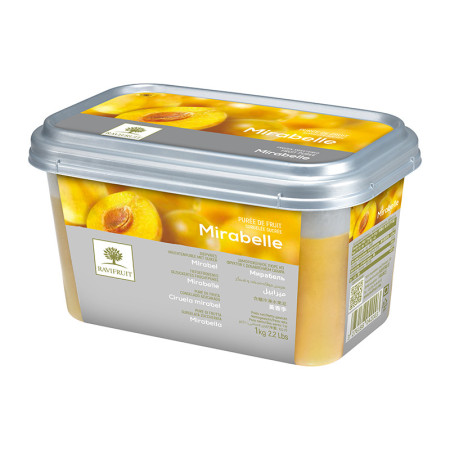 Purée de mirabelle IGP Lorraine surgelée Ravifruit 1 kg