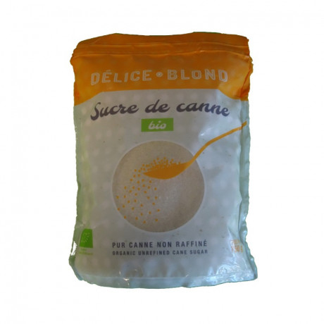 Blond cane sugar organic 750 g