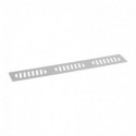 Pochoir oblong inox 145 x 40 mm 3 empreintes