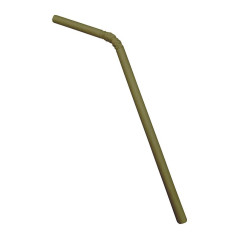 Kraft angled paper straw Ø 6 mm (250 pcs)