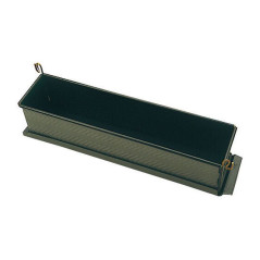 Long herringbone pâté mold 300 x 85 x 85 mm in Exopan