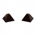 Polycarbonate 28 square pyramids mold for chocolate