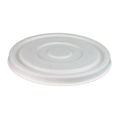 Couvercle rond en fibre Ø 160 mm pour pot 75 cL (lot de 600)
