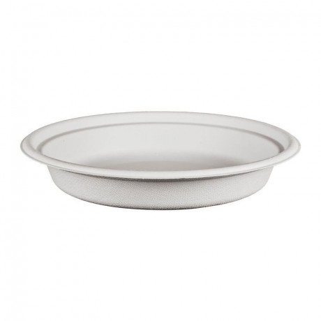 Fiber plate Ø 208 mm H 34 mm 70 cL (400 pcs)