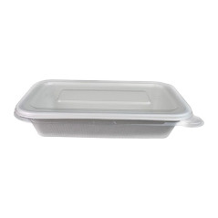 PET lid for fiber tray 180 x 120 mm (600 pcs)