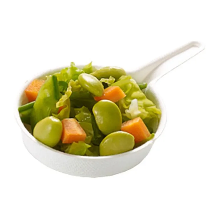 Appetizer in fiber mini skillet 2.5 cL (50 pcs)