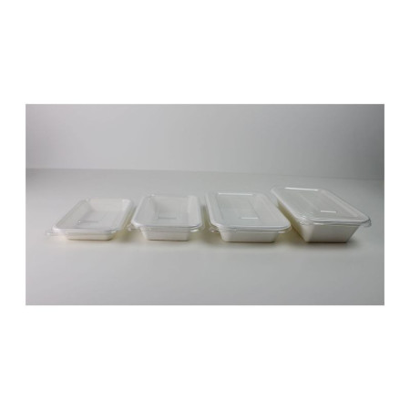 Rectangular fiber tray 180 x 120 x 25 mm 35 cL (1000 pcs)