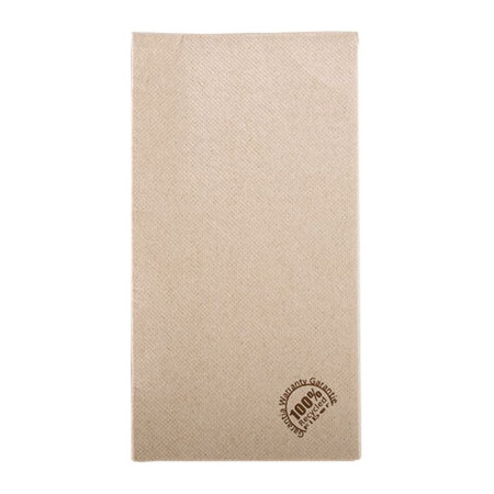 Cotton napkin recycled ecru 2-ply 400 x 300 mm (1500 pcs)