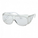 Pair of transparent protective glasses