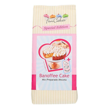 Préparation pour cake Banoffee FunCakes 400 g