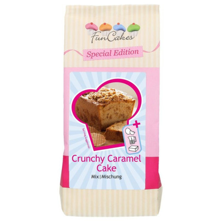Préparation pour cake au caramel FunCakes 400 g