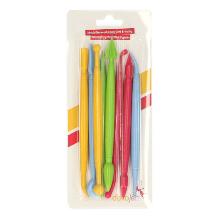 Outils de modelage Dekofee 8 pièces