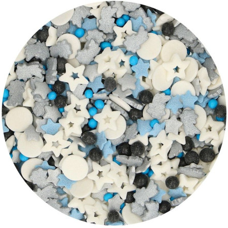 Medley en sucre FunCakes Galaxie 180 g