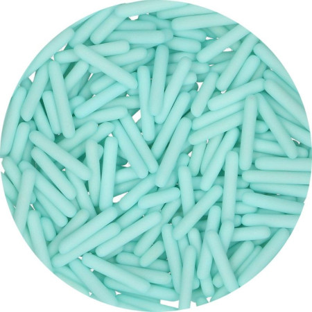 FunCakes Matt Sugar Rods XL Blue 70 g