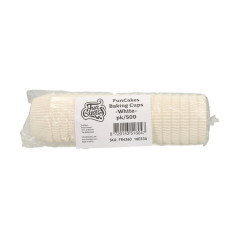 FunCakes Baking Cups White pk/500
