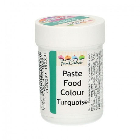 Colorant alimentaire en pâte FunCakes Turquoise 30 g