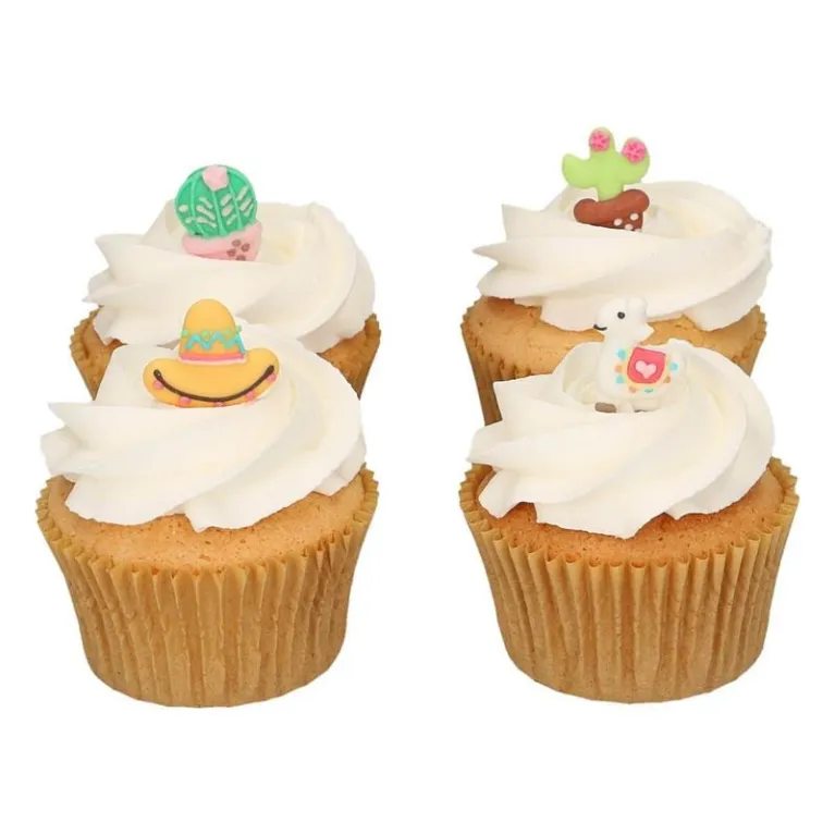 Décoration en sucre FunCakes alpaga 8 pièces
