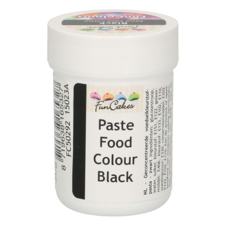 FunCakes FunColours Paste Food Colour - Black 30g
