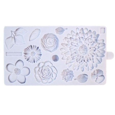 Karen Davies Silicone Mould - Buttercream Flowers
