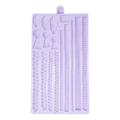 Karen Davies Siliconen Mould - Macrame