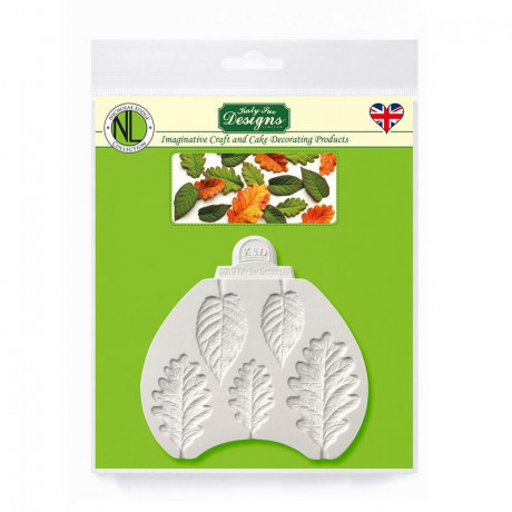 Katy Sue Mould Blackberry & Oak Leaves