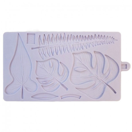 Moule silicone Karen Davies Feuilles tropicales