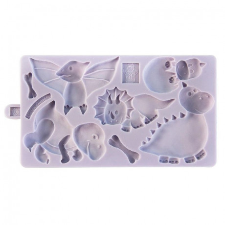 Moule silicone Karen Davies Dinosaure